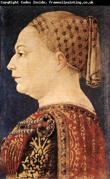 BEMBO, Bonifazio Portrait of Bianca Maria Sforza